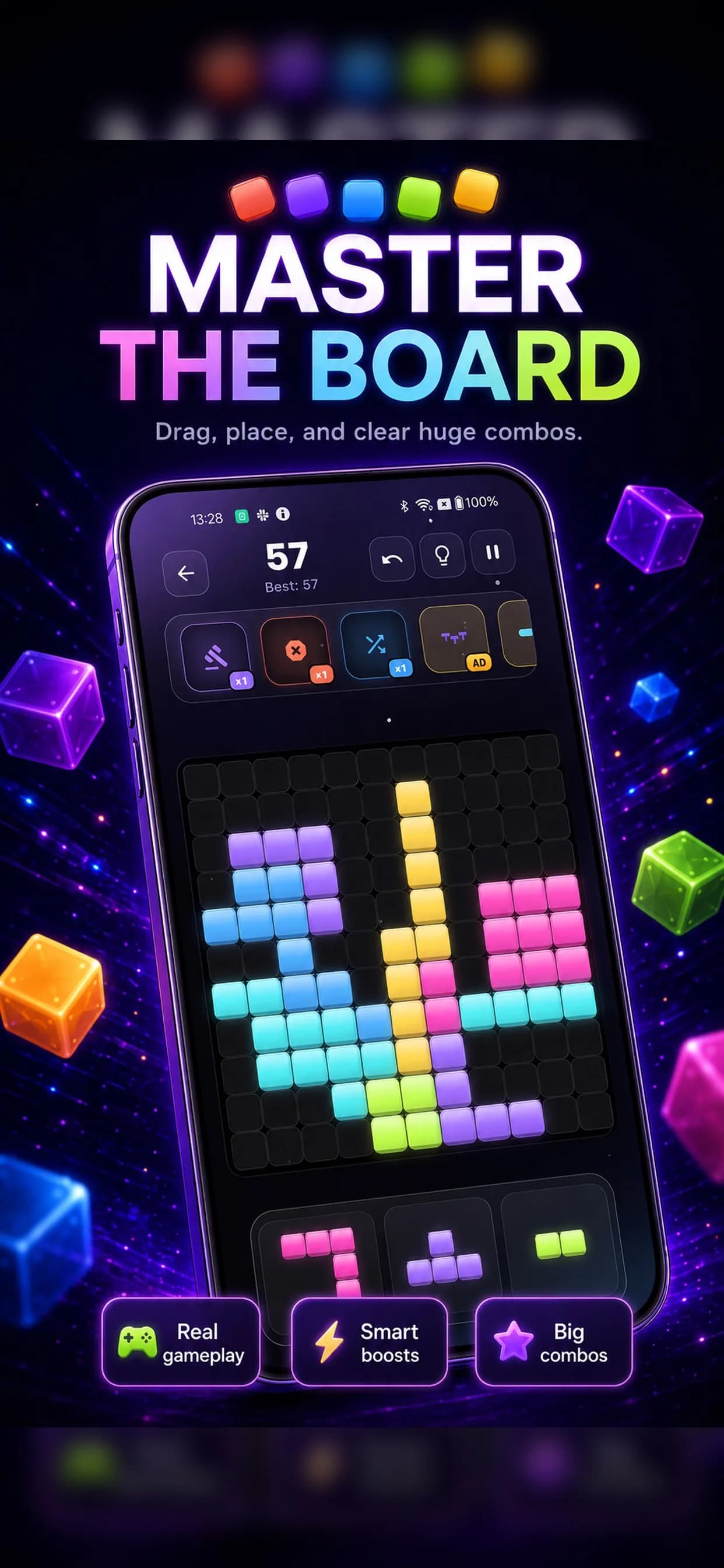 BlockBaaz on iPhone, screen 2
