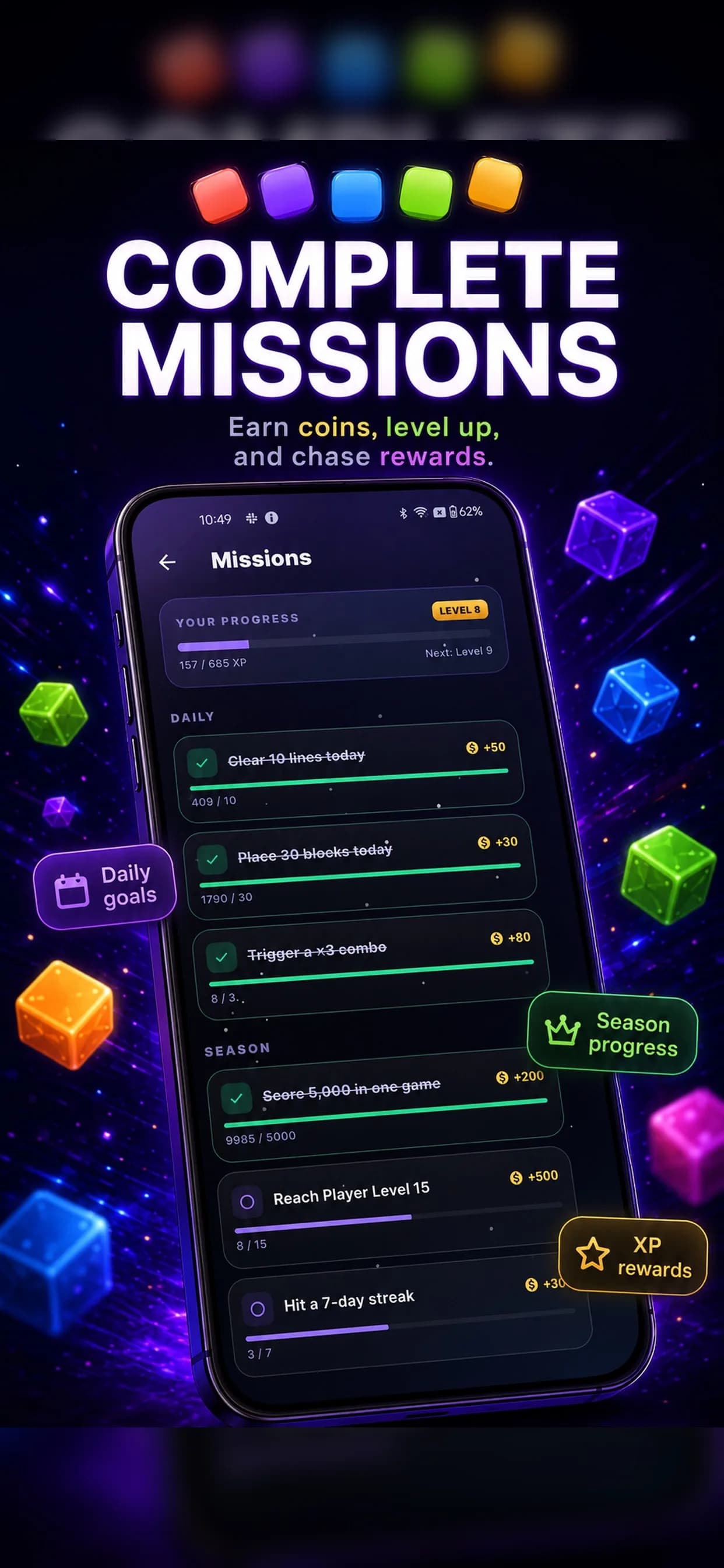 BlockBaaz on iPhone, screen 8