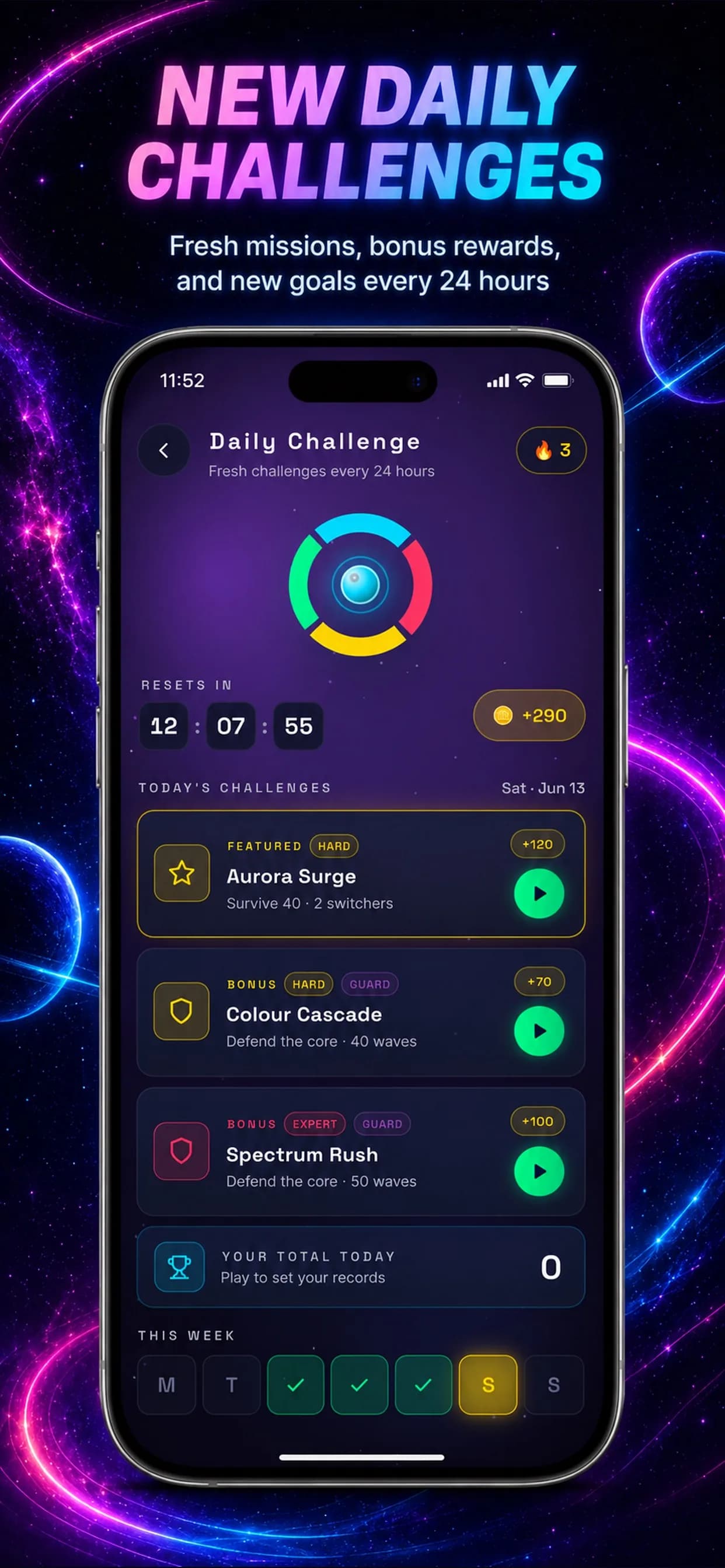 Chroma Orbit on iPhone, screen 5