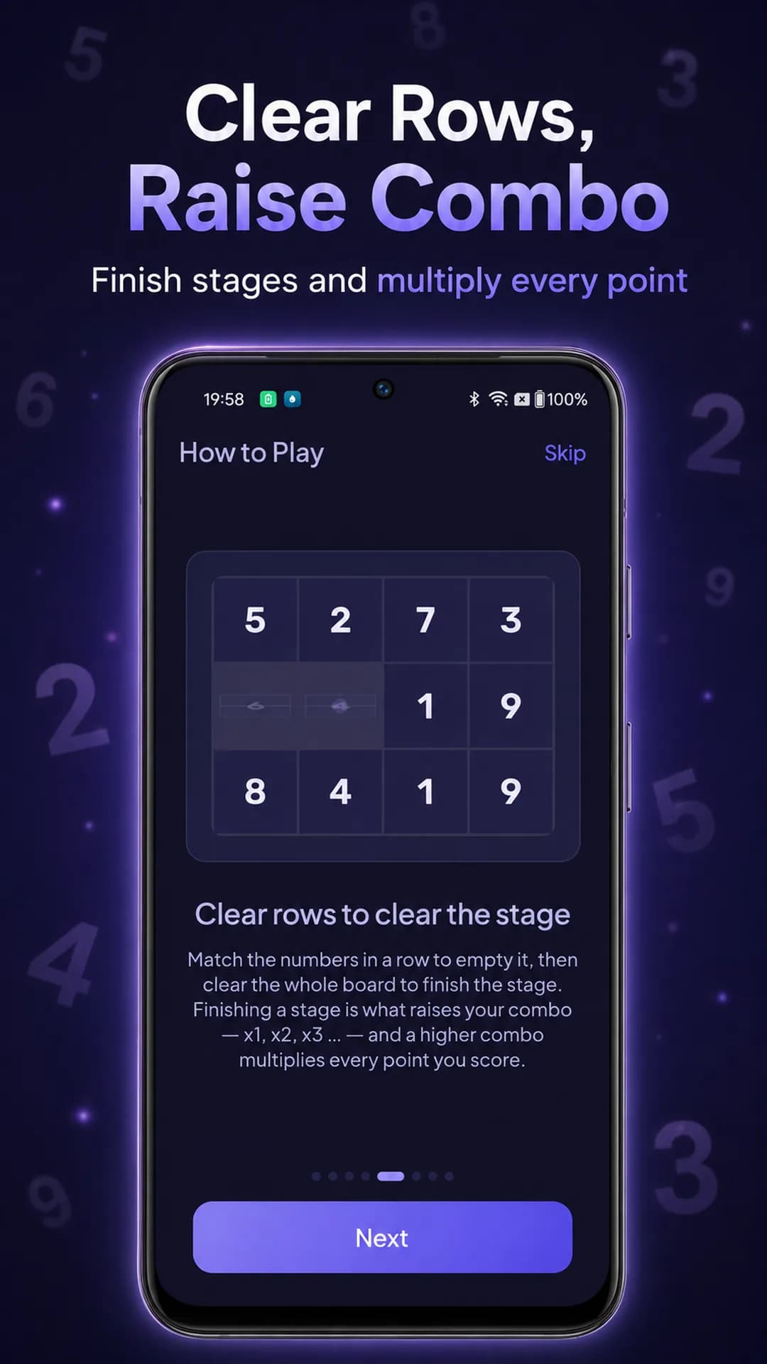 Number Match on Android phone, screen 3